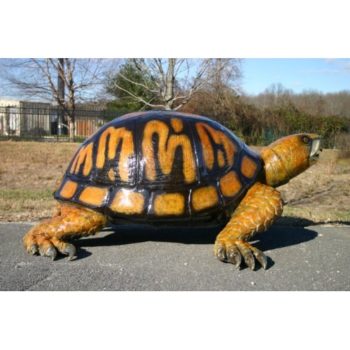 Umelecké Sochy Veľká bronzová korytnačka  