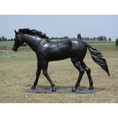 Umelecké Sochy Bežiaci kovbojský kôň  