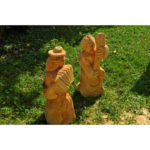 Drevená trpasličia kapela - socha z dreva