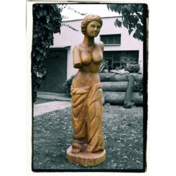 Umelecké Sochy Drevená socha Venuša  