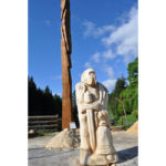 Drevený rytier - socha z dreva
