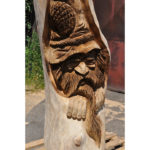 Škriatok stromofúz - Socha z dreva