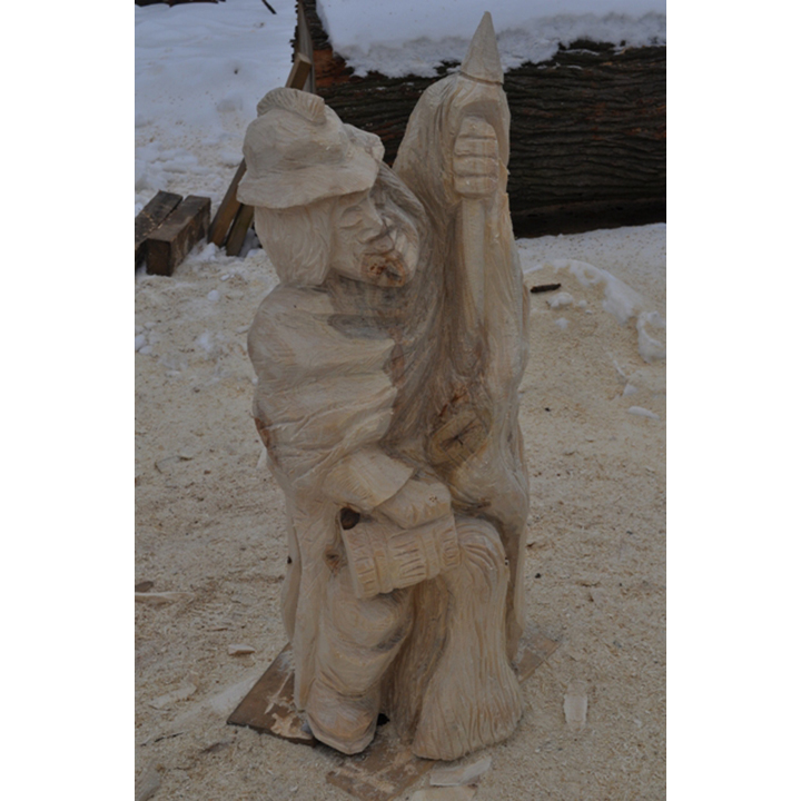 Svätý Florián - socha z dreva