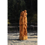 Svätý Krištof - socha z dreva