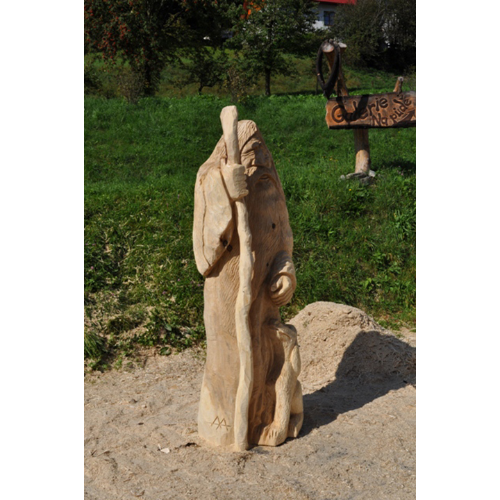 Svätý roch - socha z dreva