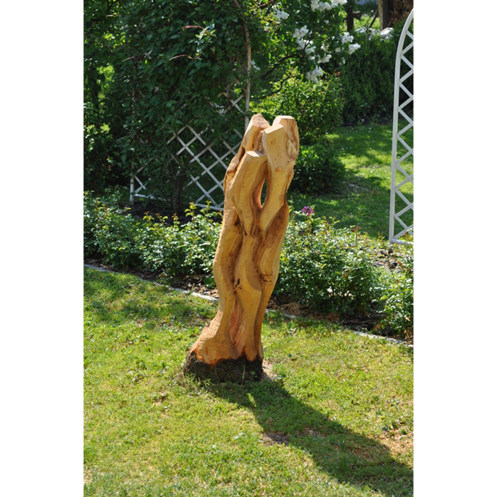 Voľná plastika -socha z dreva