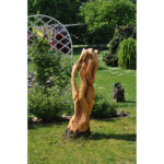 Voľná plastika -socha z dreva