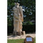 Čestný rytier - socha z dreva