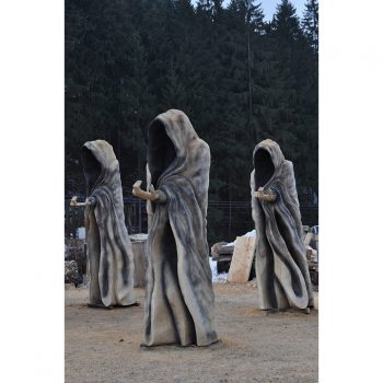 Umelecké Sochy Drevené sochy - Prízraky  
