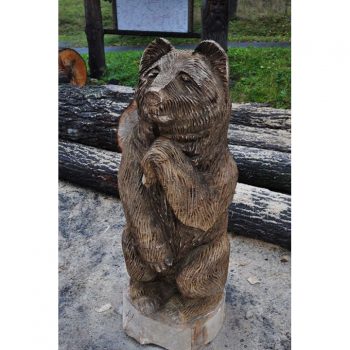 Umelecké Sochy Pózujúci medveď  