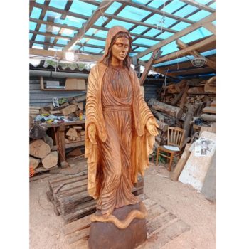 Umelecké Sochy Drevená Panna Mária  